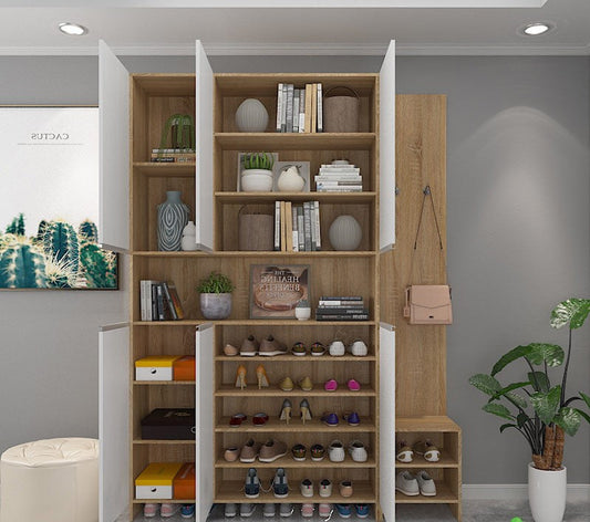 Flair Shoe Cabinet - 3 Door - The Don Home Interiors