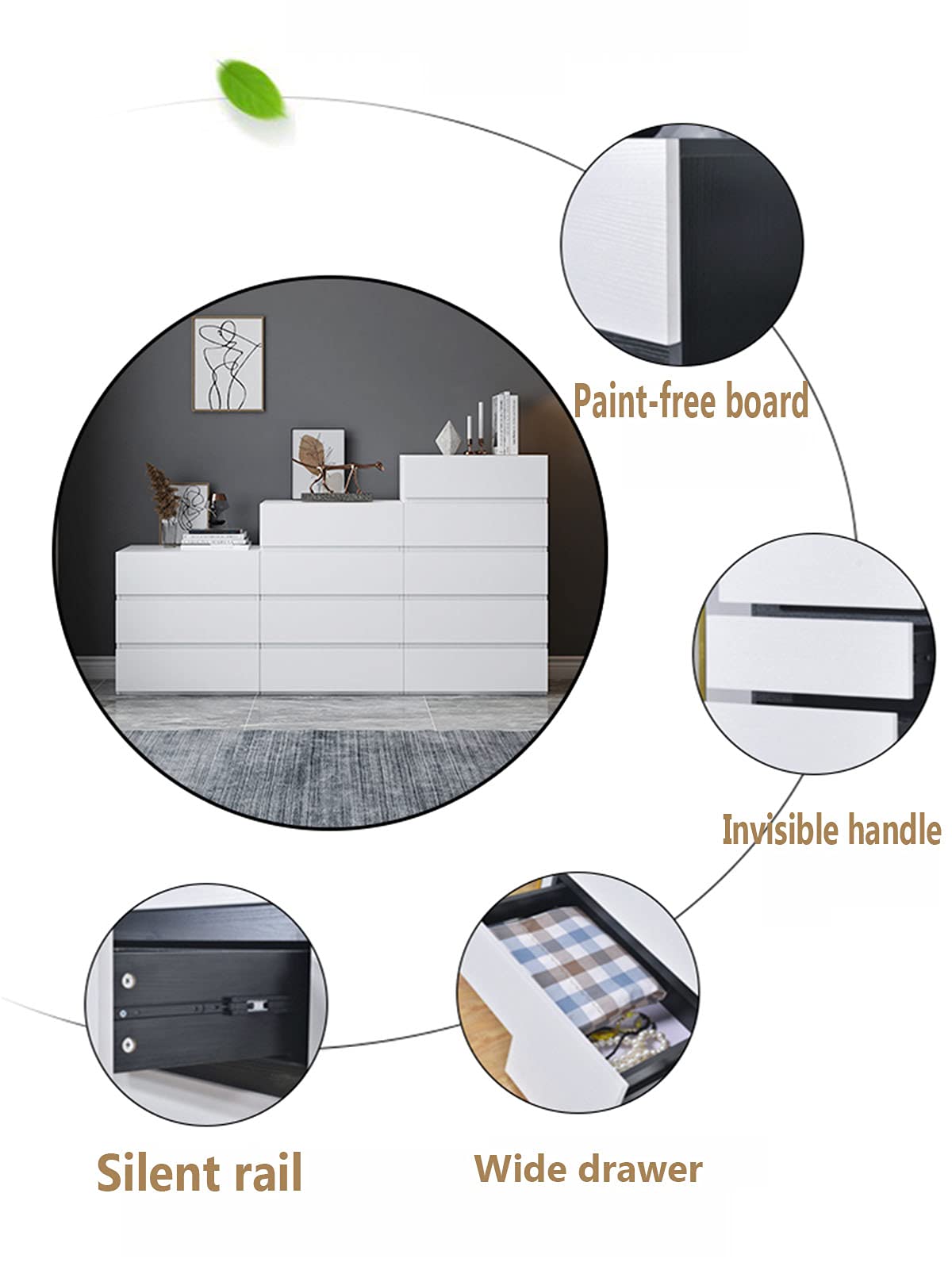 Ria 4 Drawer Chest - The Don Home Interiors