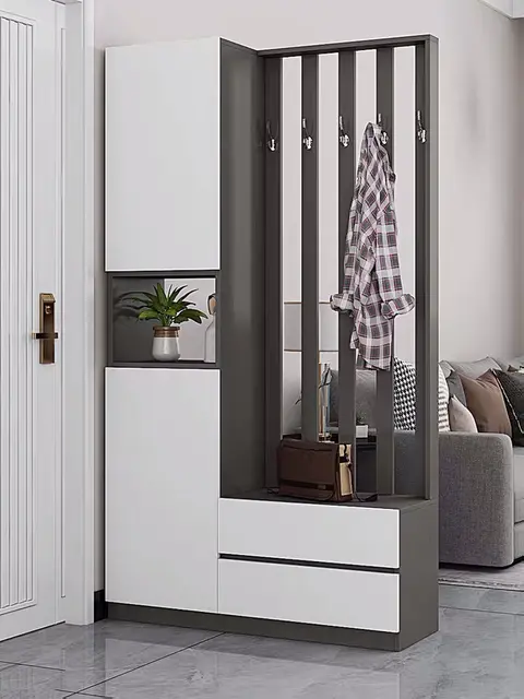 Elegant Shoe & Hook Cabinet - The Don Home Interiors