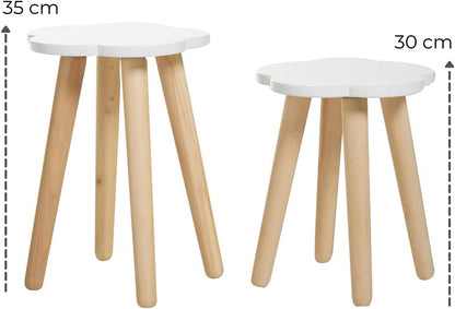 Cloud Table & 2 Stools - The Don Home Interiors