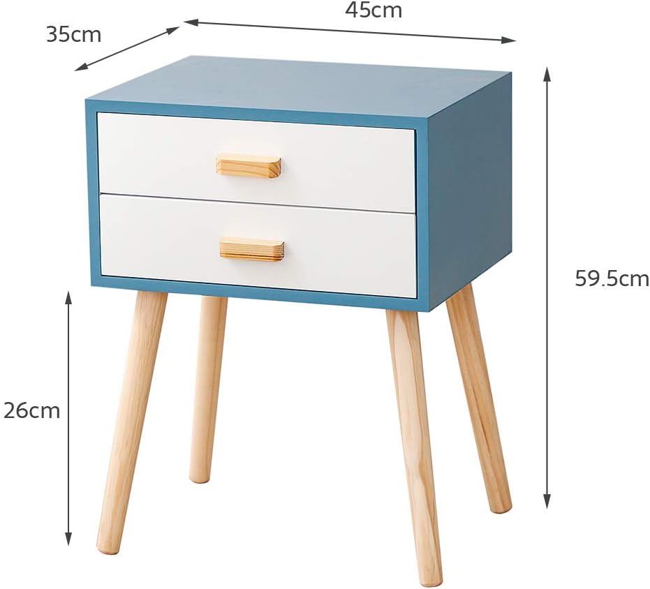 Blue & White Pedestal - The Don Home Interiors