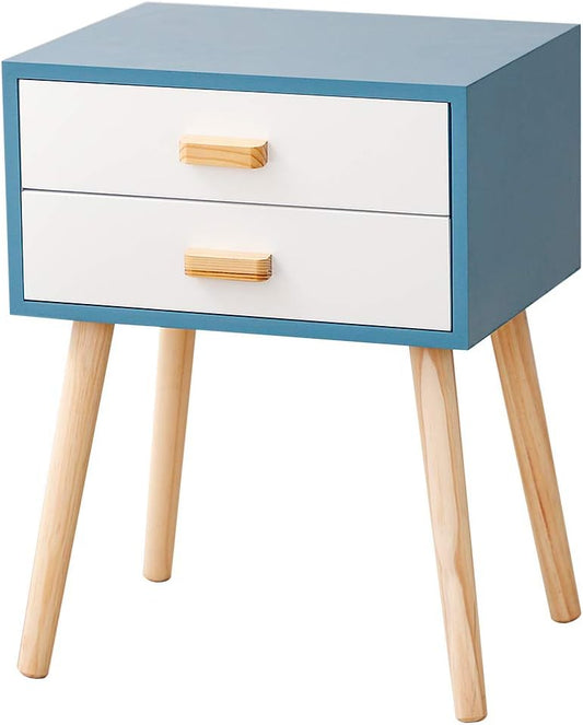 Blue & White Pedestal - The Don Home Interiors