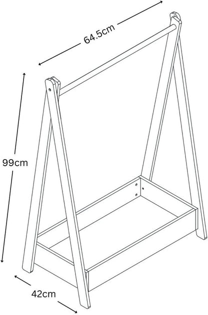Kids Dress-Up Rail - The Don Home Interiors