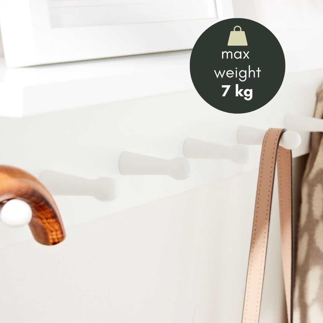 Wall Shelf With Hooks - The Don Home Interiors