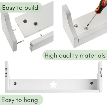 Star Floating Shelf - The Don Home Interiors