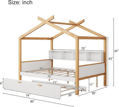 Montessori House Bed - Double - The Don Home Interiors