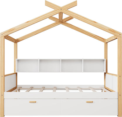 Montessori House Bed - Double - The Don Home Interiors