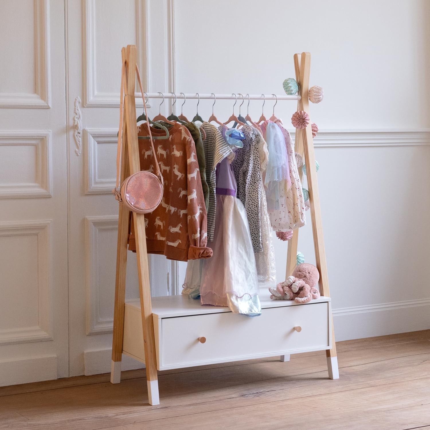 Montessori Kids Hanger - Round Knobs - The Don Home Interiors