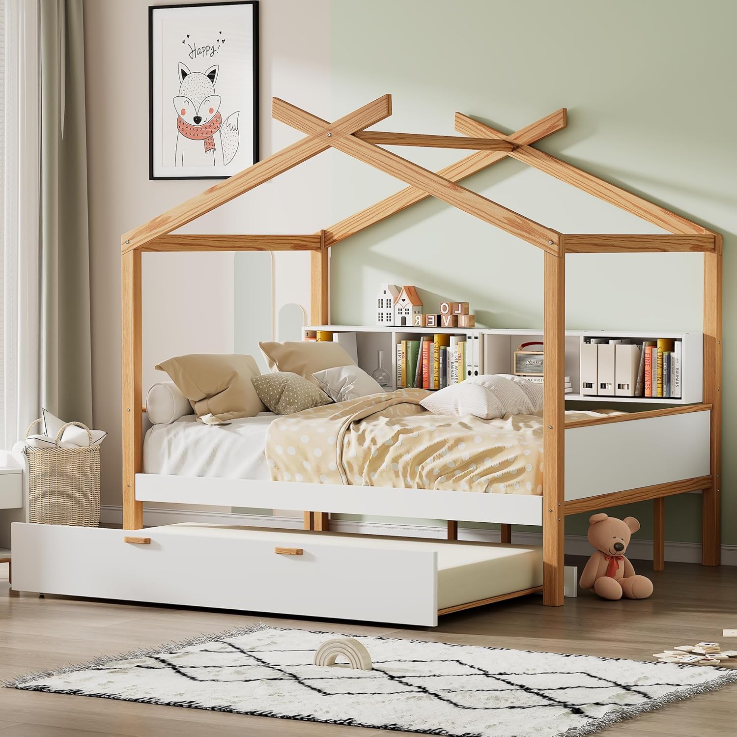 Montessori House Bed - Double - The Don Home Interiors