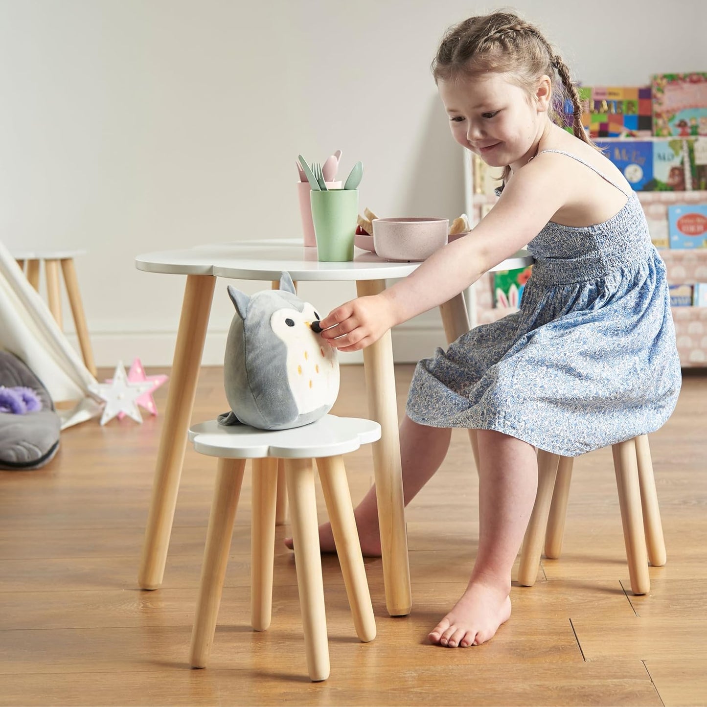 Cloud Table & 2 Stools - The Don Home Interiors