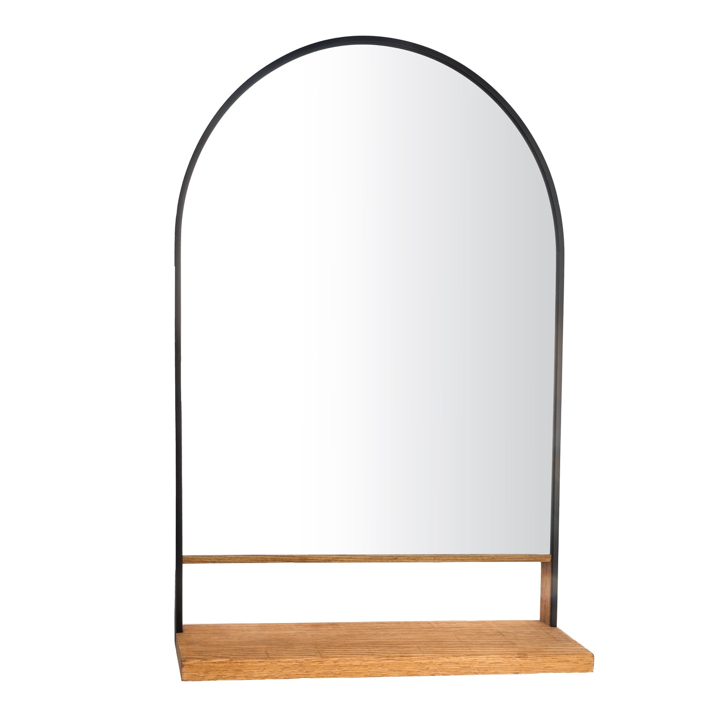 Shelf Mirror 55 x 85 - Oak - The Don Home Interiors