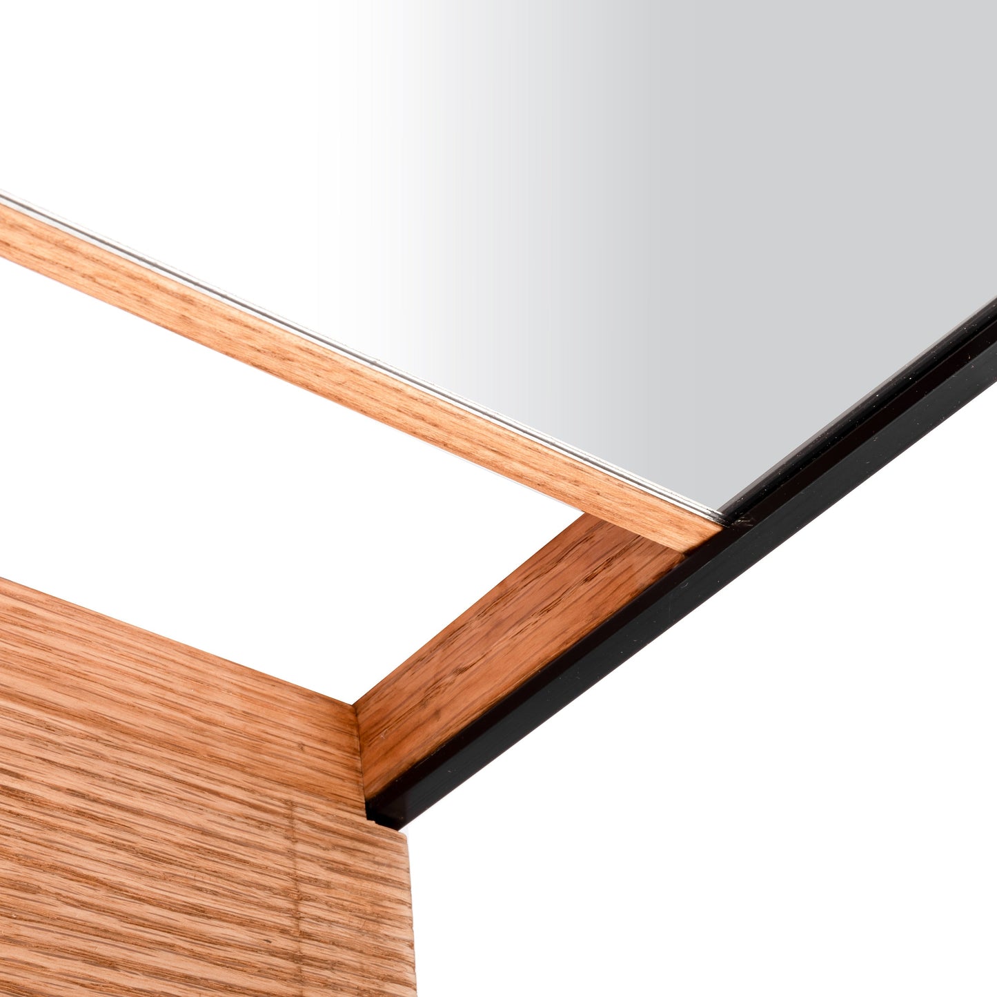 Shelf Mirror 55 x 85 - Oak - The Don Home Interiors