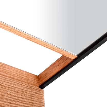 Shelf Mirror 55 x 85 - Oak - The Don Home Interiors