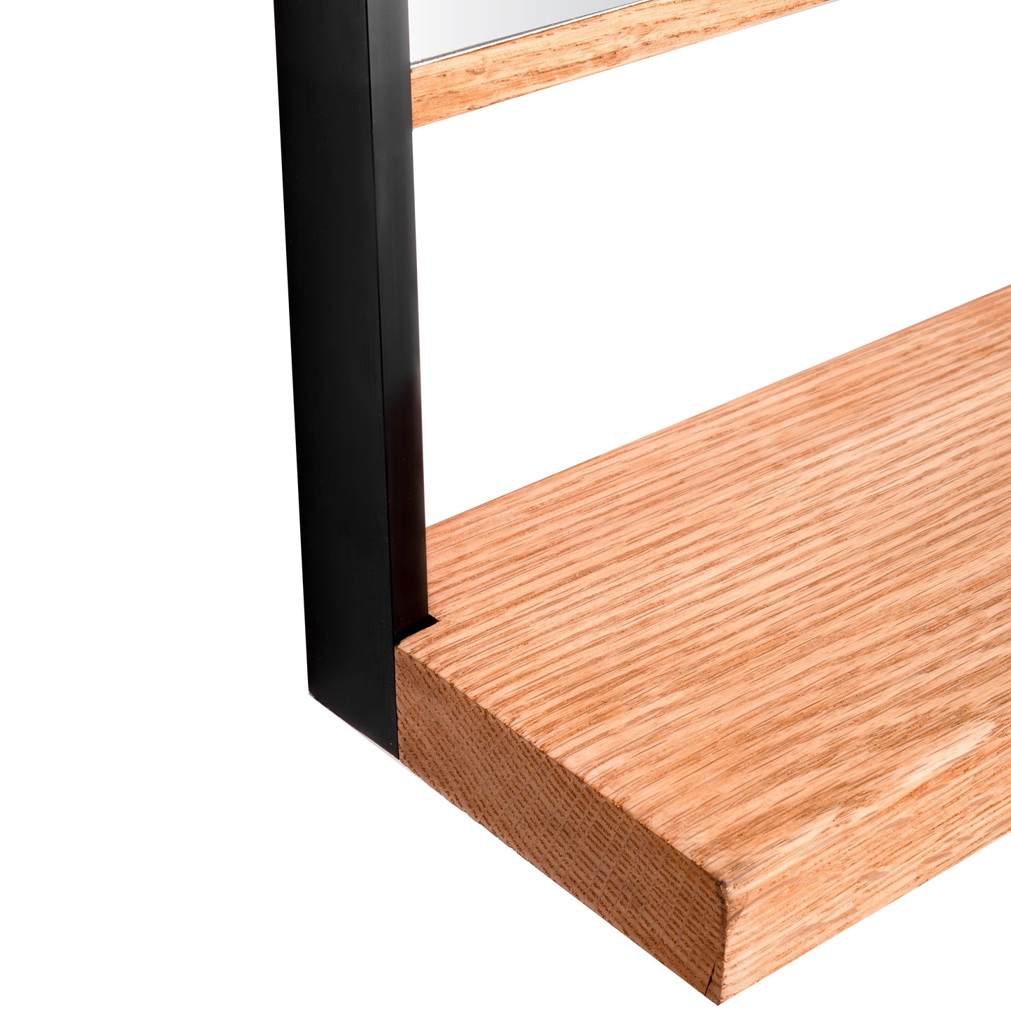 Shelf Mirror 55 x 85 - Oak - The Don Home Interiors