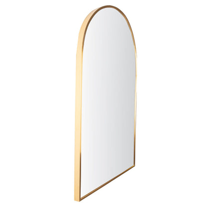 70 x 55cm Arch Aluminium Mirror - The Don Home Interiors