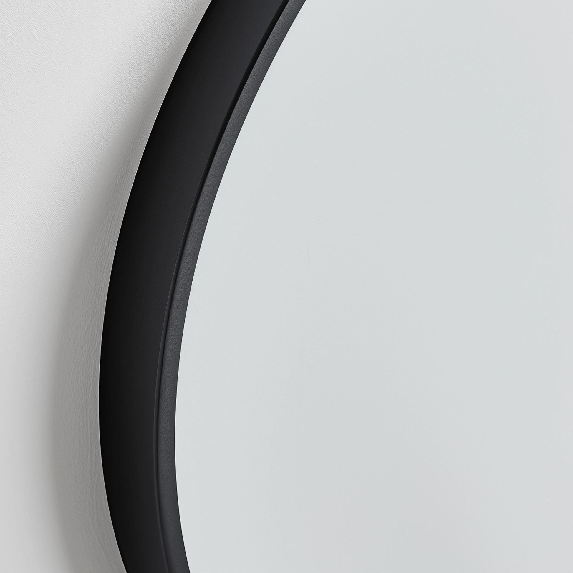 100 x 88cm Organic Shaped Aluminium Mirror - The Don Home Interiors