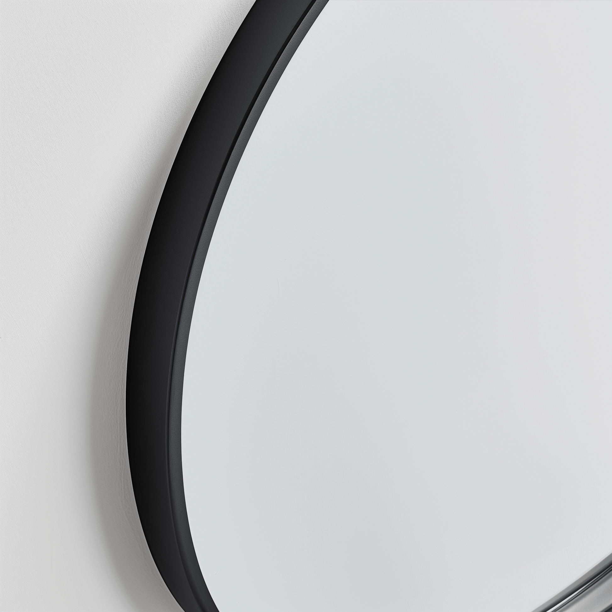 60cm Round Aluminium Mirror - The Don Home Interiors