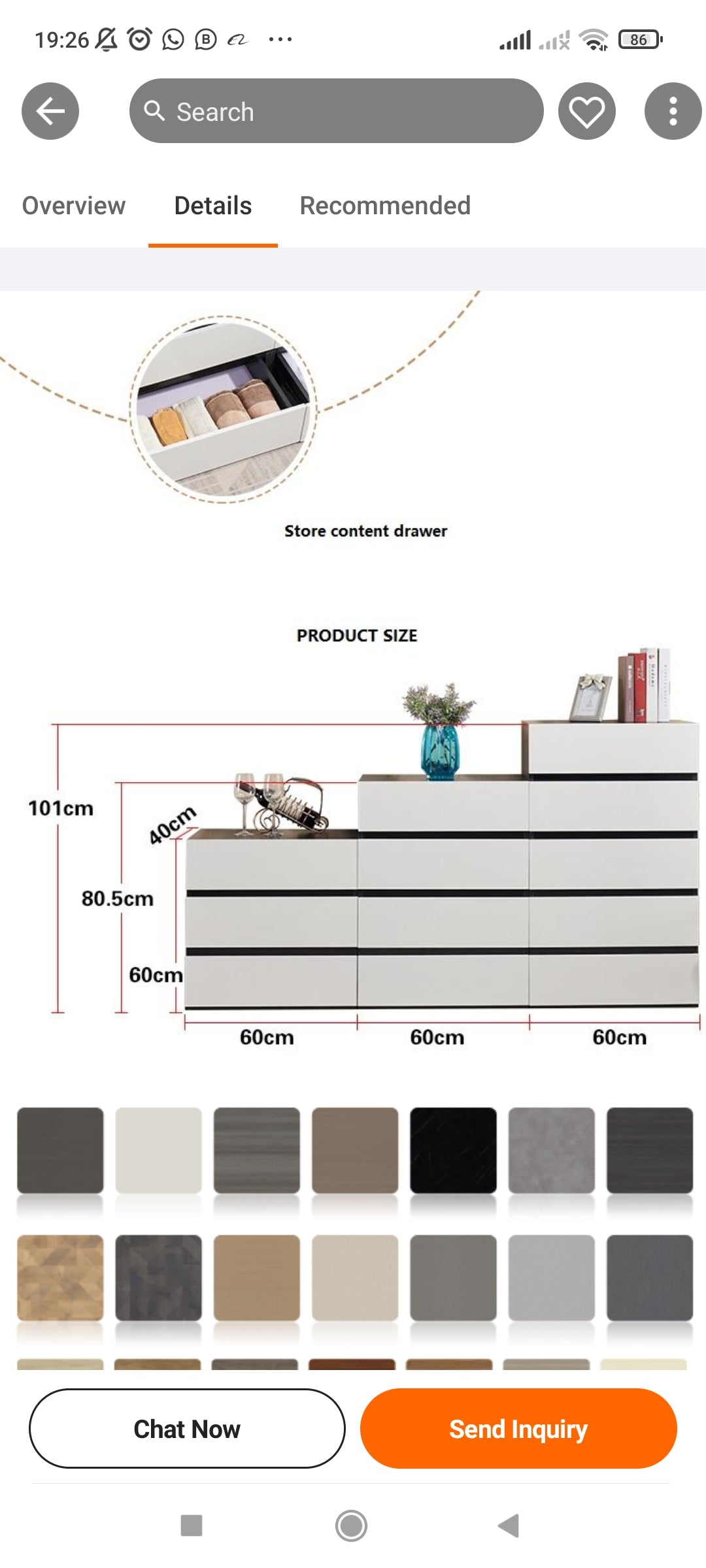 Ria 4 Drawer Chest - The Don Home Interiors