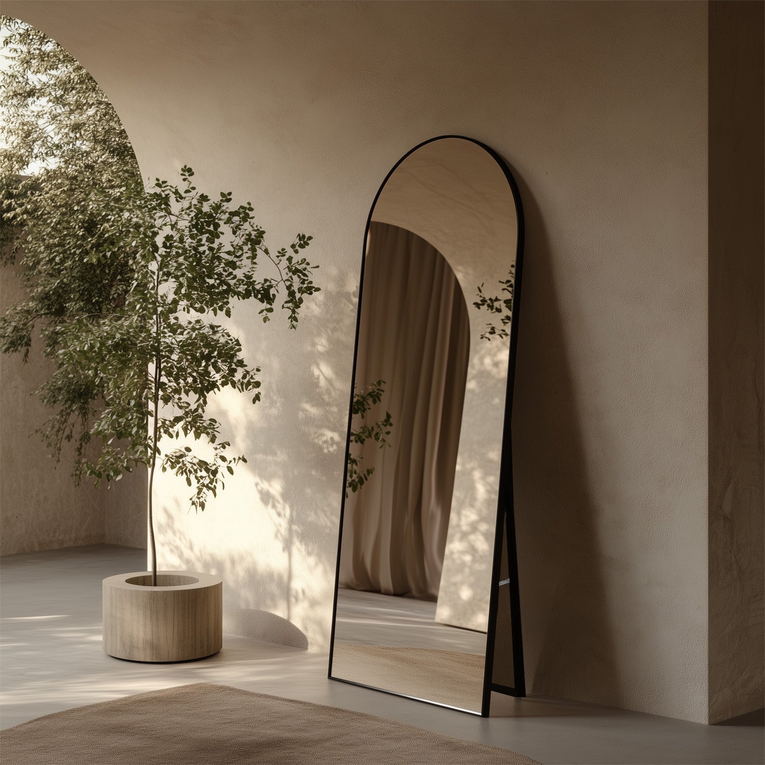 Standing Arch Mirror 160 x 55cm - The Don Home Interiors