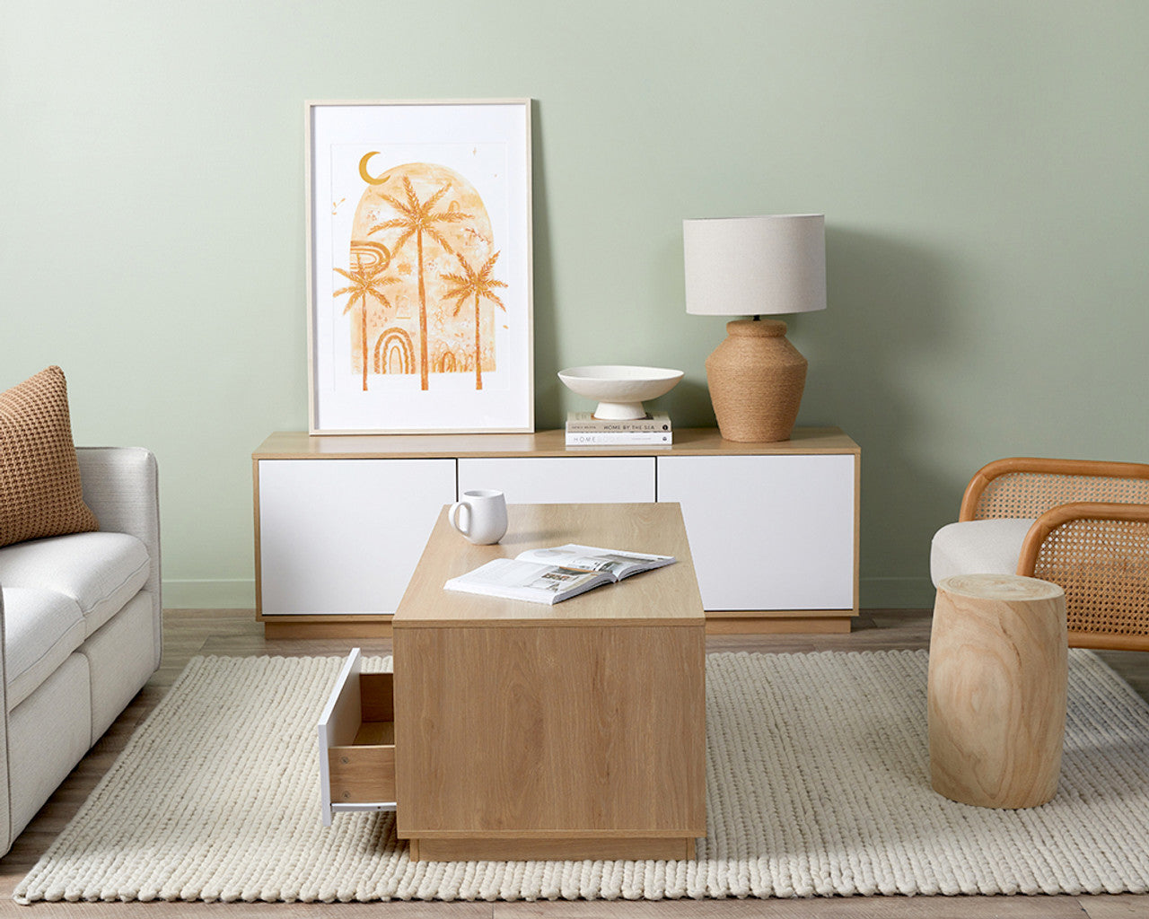 Coastal Coffee Table - The Don Home Interiors