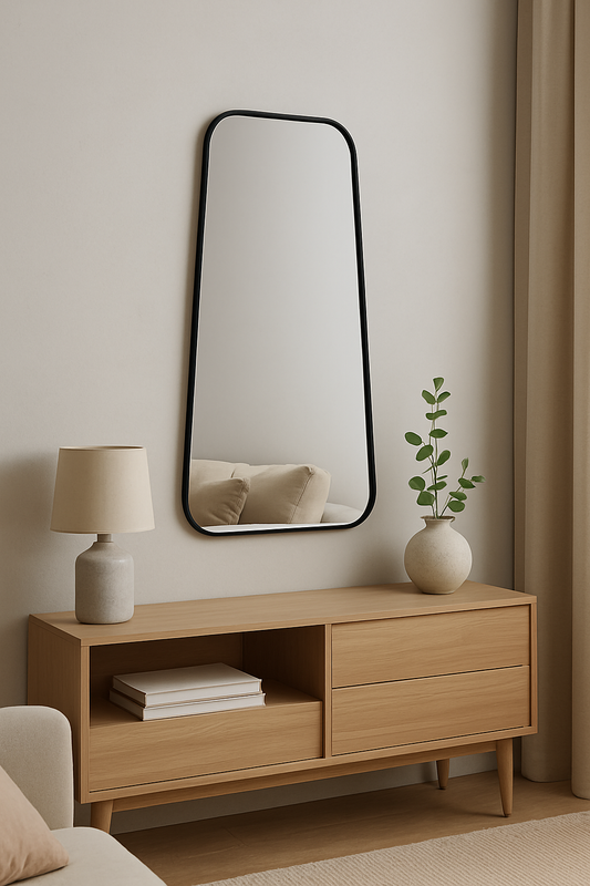 90 x 50cm Tapered Rectangle Aluminium Frame - The Don Home Interiors