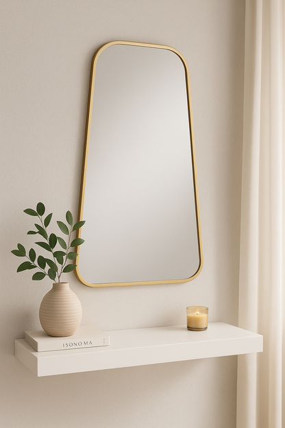 90 x 50cm Tapered Rectangle Aluminium Frame - The Don Home Interiors