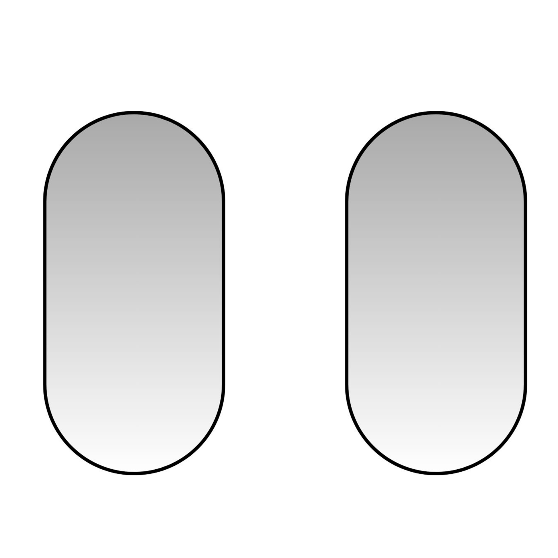 Pill 80 x 45 Duo - The Don Home Interiors