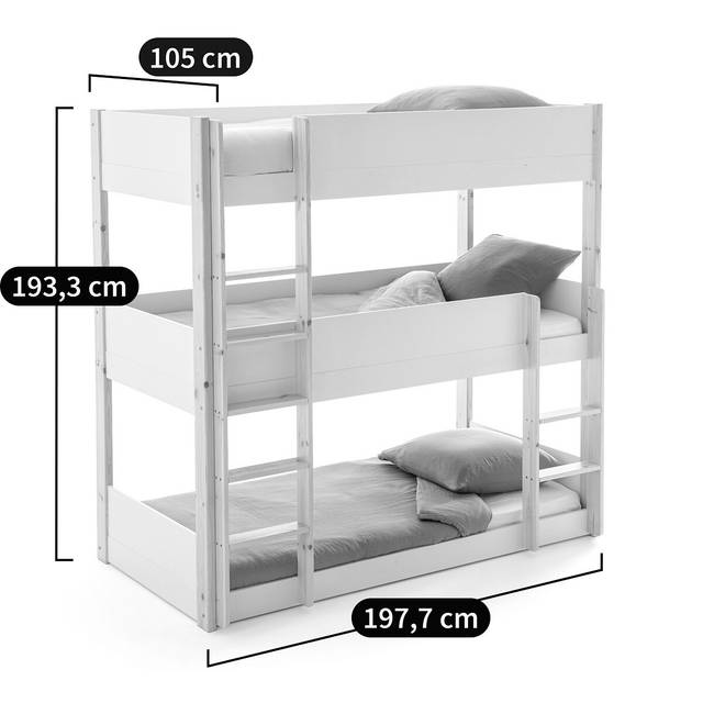 Sky Triple Bunk - The Don Home Interiors