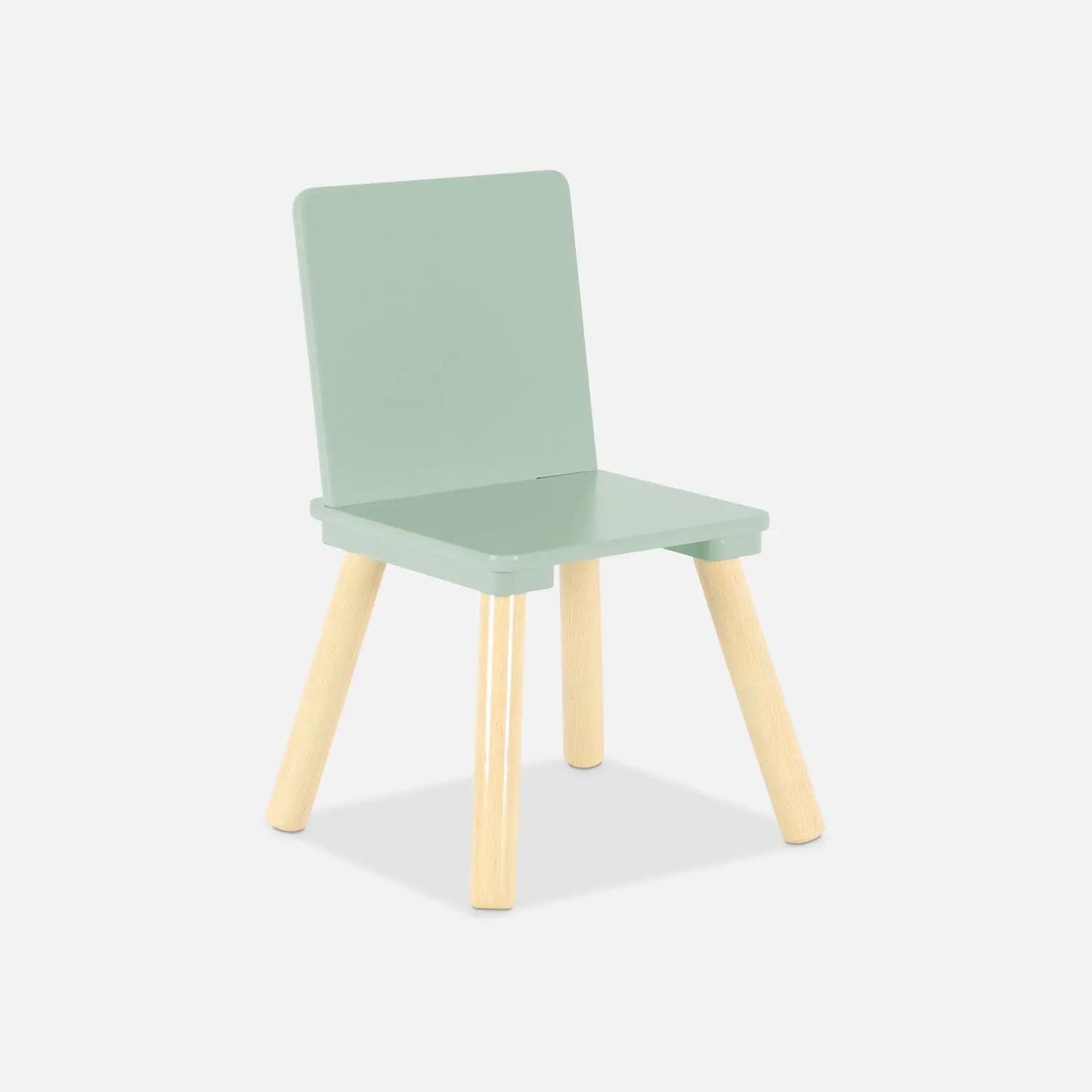 Kids Square Table & 2 Chairs - Mint Green - The Don Home Interiors