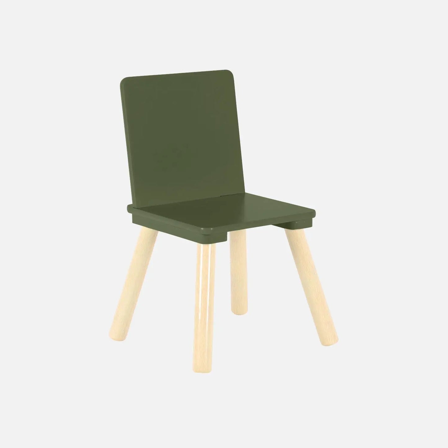 Kids Square Table & Chair Set -  Green - The Don Home Interiors