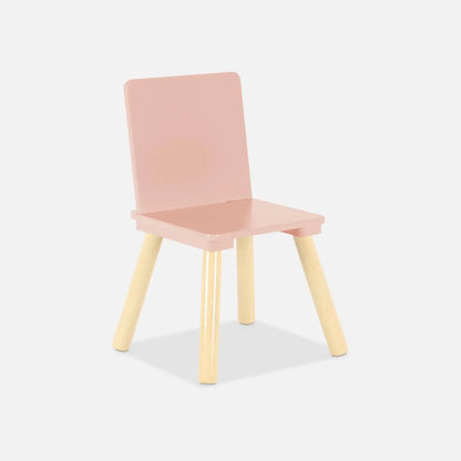 Kids Square Table & 2 Chairs - Pink - The Don Home Interiors