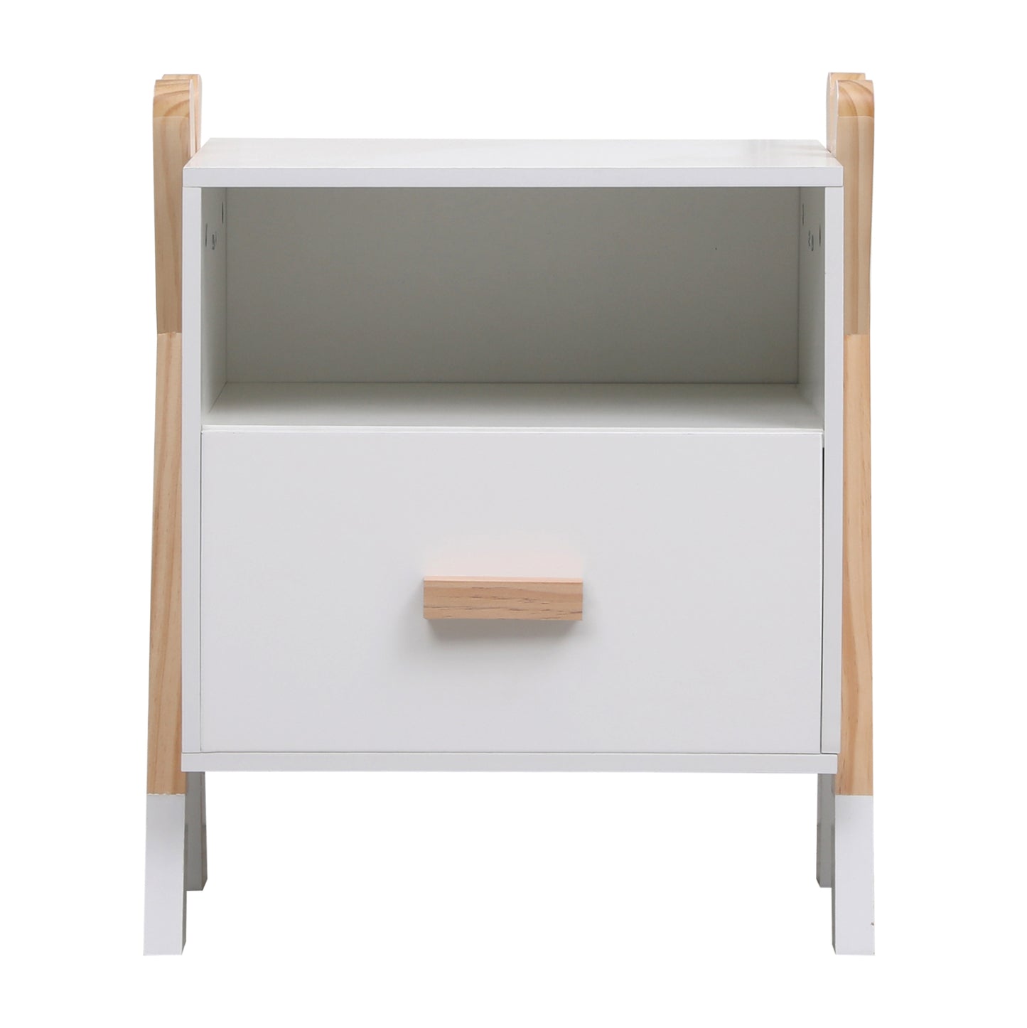 Montessori Bedside Table with Shelf - The Don Home Interiors
