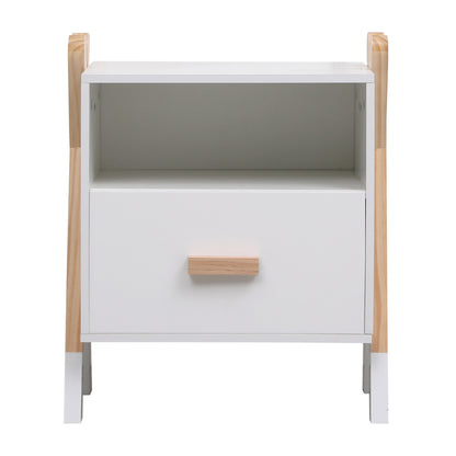 Montessori Bedside Table with Shelf - The Don Home Interiors