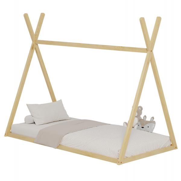 Montessori Floor Teepee Bed - Single - The Don Home Interiors