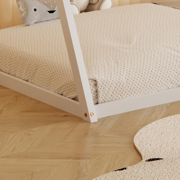 Montessori Floor Teepee Bed - Single - The Don Home Interiors