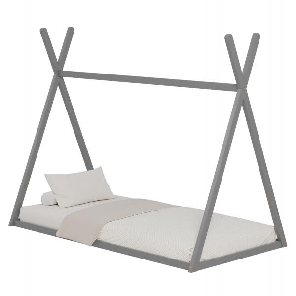 Montessori Floor Teepee Bed - Single - The Don Home Interiors