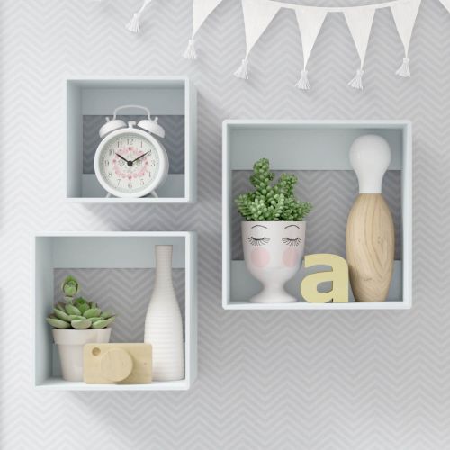 Square Wall Shelves-Set of 3 - The Don Home Interiors