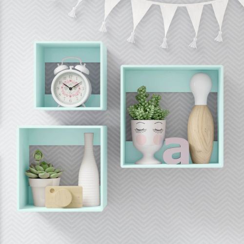Square Wall Shelves-Set of 3 - The Don Home Interiors