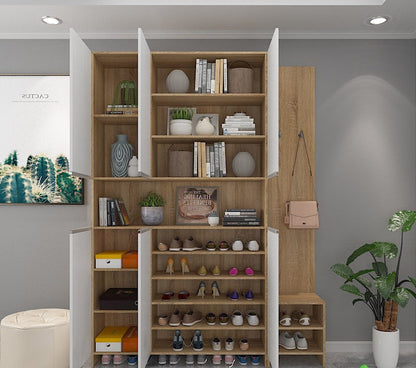 Flair Shoe Cabinet - 3 Door - The Don Home Interiors