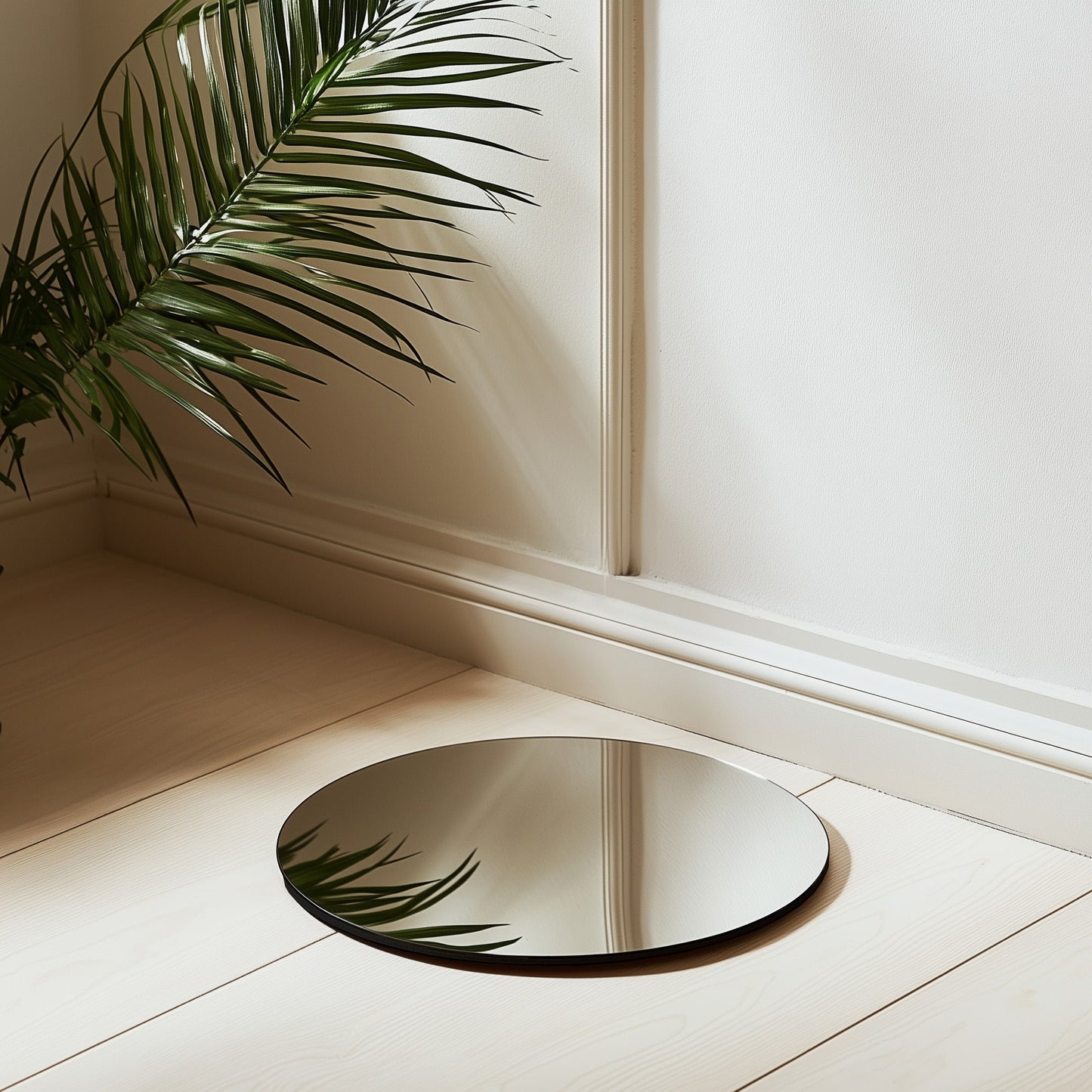 Frameless Floating Mirror - The Don Home Interiors