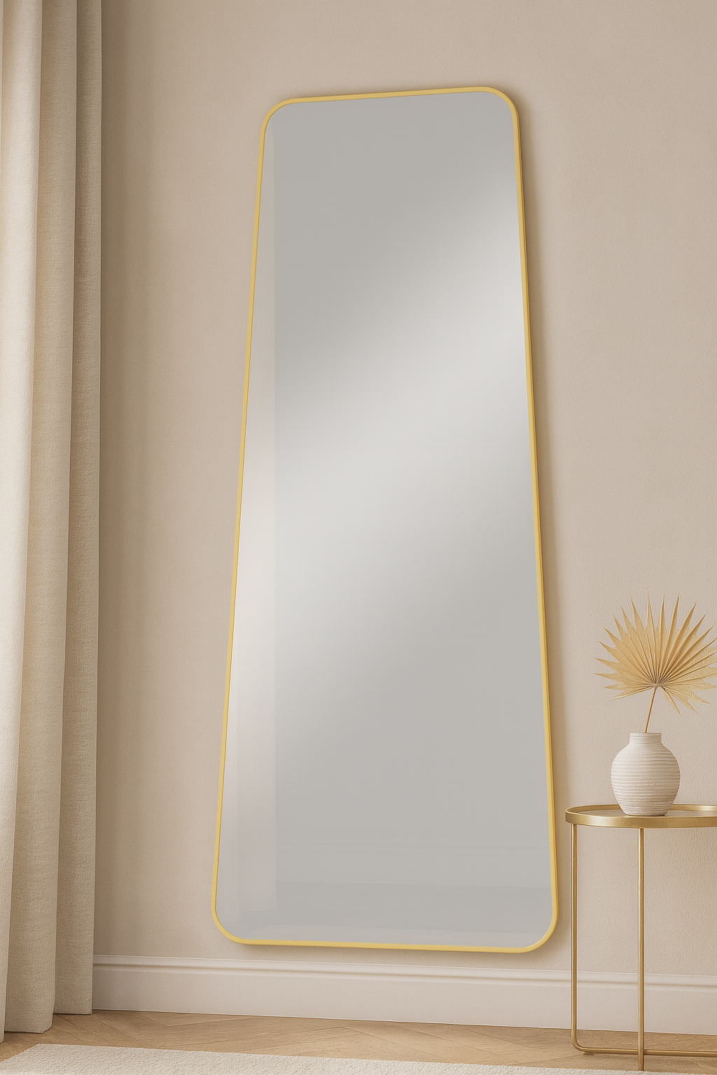 160 x 60cm Tapered Rectangle Aluminium Frame - The Don Home Interiors