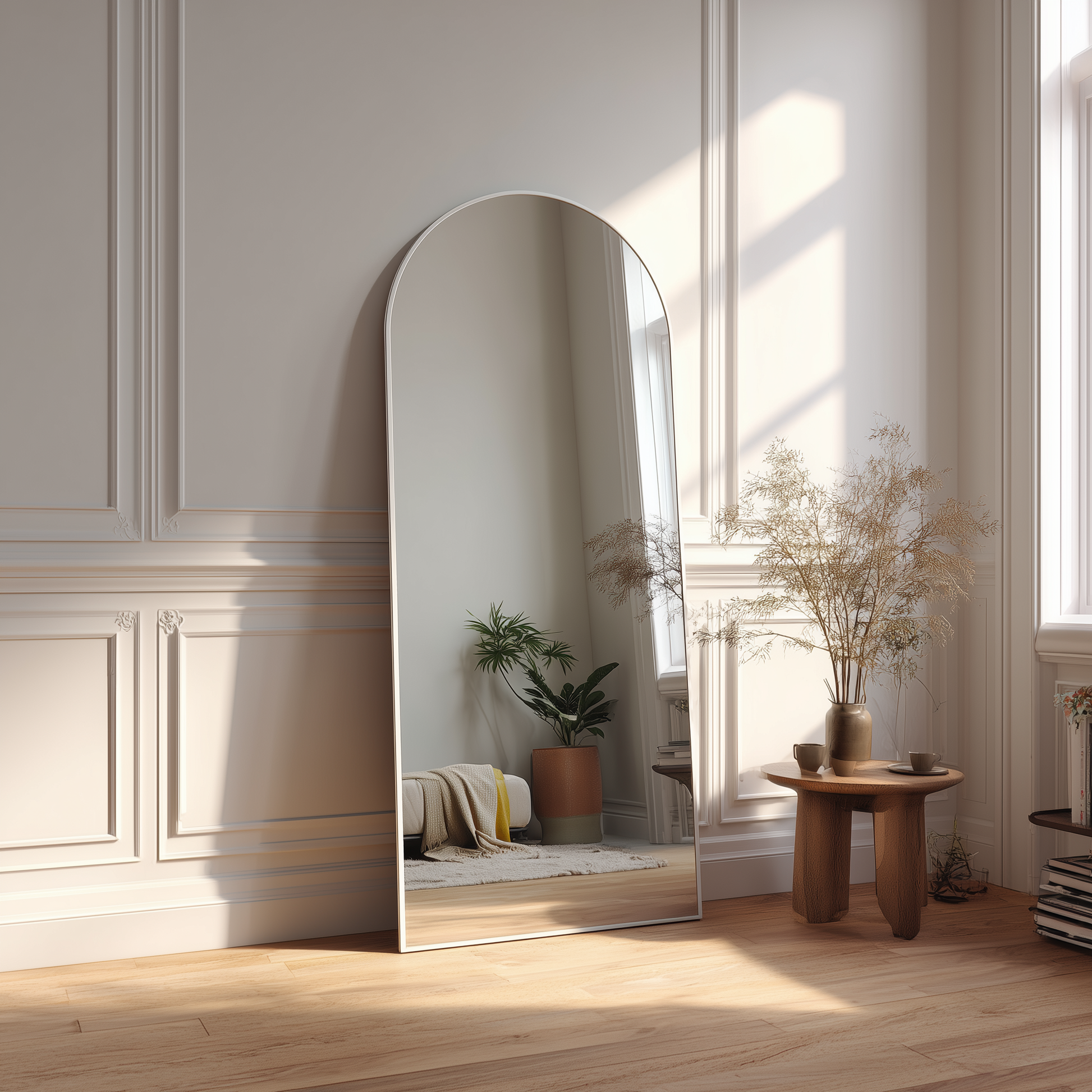 Standing Arch Mirror 180 x 55cm - The Don Home Interiors